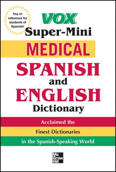 bokomslag Vox Medical Spanish and English Dictionary