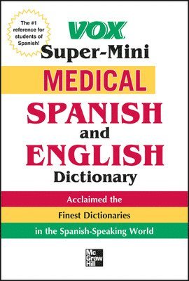 Vox Medical Spanish and English Dictionary 1