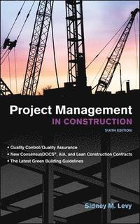 bokomslag Project Management in Construction, Sixth Edition