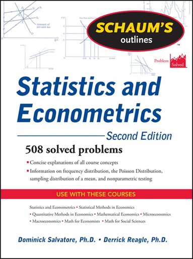 Dominick Salvatore, Derrick Reagle - Schaum's Outline of Statistics and Econometrics, Second Edition, Häftad