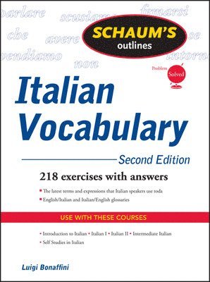 Schaum's Outline of Italian Vocabulary, Second Edition 1