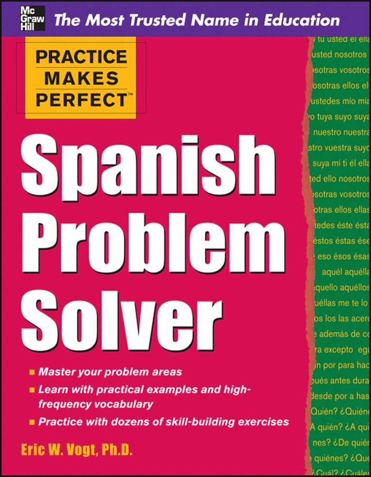 Eric Vogt, Eric W. Vogt, Vogt - Practice Makes Perfect Spanish Problem Solver, Häftad