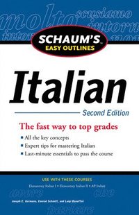 bokomslag Schaum's Easy Outline of Italian, Second Edition