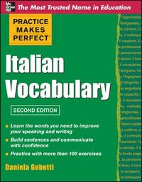 bokomslag Practice Makes Perfect Italian Vocabulary
