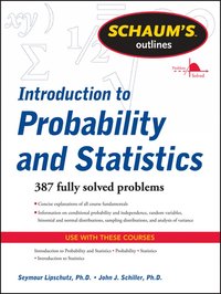 bokomslag Schaum's Outline of Introduction to Probability and Statistics