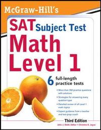 bokomslag McGraw-Hill's SAT Subject Test Math Level 1, 3rd Edition