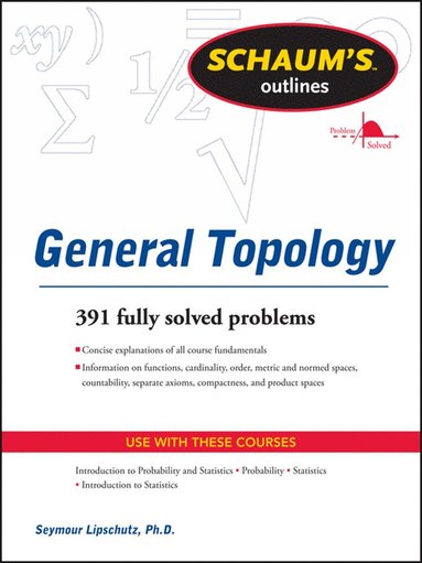 bokomslag Schaums Outline of General Topology