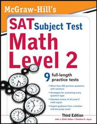 bokomslag McGraw-Hill's SAT Subject Test Math Level 2, 3rd Edition