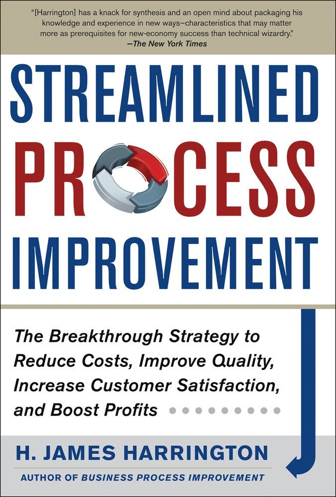 H. James Harrington, H James Harrington - Streamlined Process Improvement, Inbunden