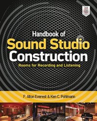 bokomslag Handbook of Sound Studio Construction: Rooms for Recording and Listening