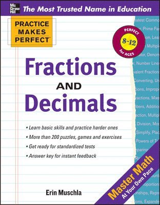 Practice Makes Perfect: Fractions, Decimals, and Percents 1