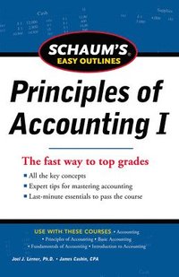 bokomslag SCHAUM'S EASY OUTLINE OF PRINCIPLES OF ACCOUNTING