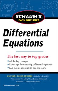 bokomslag Schaum's Easy Outline of Differential Equations, Revised Edition