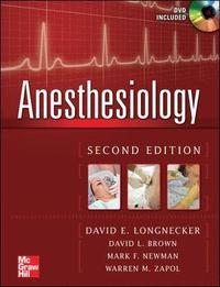 bokomslag Anesthesiology, Second Edition
