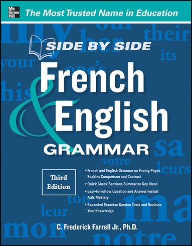 bokomslag Side-By-Side French and English Grammar