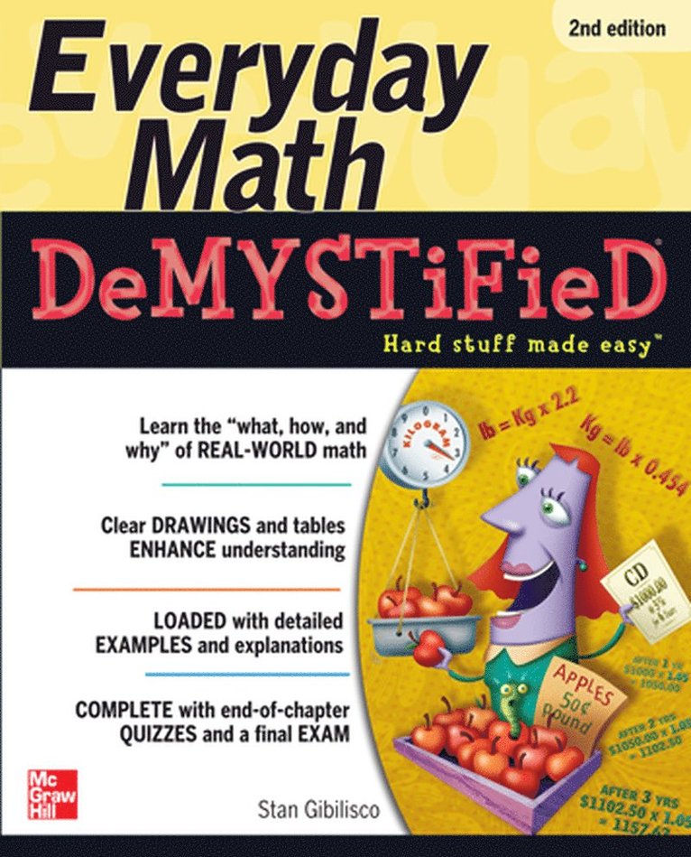Stan Gibilisco - Everyday Math Demystified, Häftad