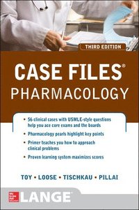 bokomslag Case Files Pharmacology, Third Edition