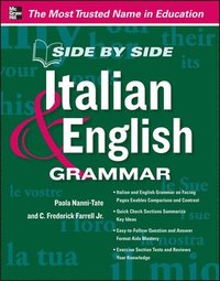 bokomslag Side by Side Italian and English Grammar