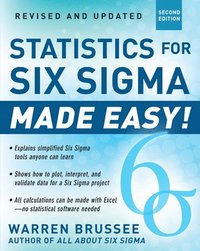 bokomslag Statistics for Six Sigma Made Easy! Revised and Expanded Second Edition