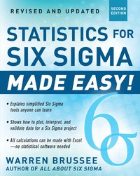 bokomslag Statistics for Six Sigma Made Easy! Revised and Expanded Second Edition