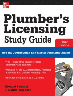 Michael Frankel, R. Woodson, R. Dodge Woodson, R Dodge Woodson - Plumber's Licensing Study Guide, Third Edition, Häftad