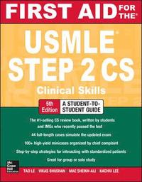bokomslag First Aid for the USMLE Step 2 CS, Fifth Edition