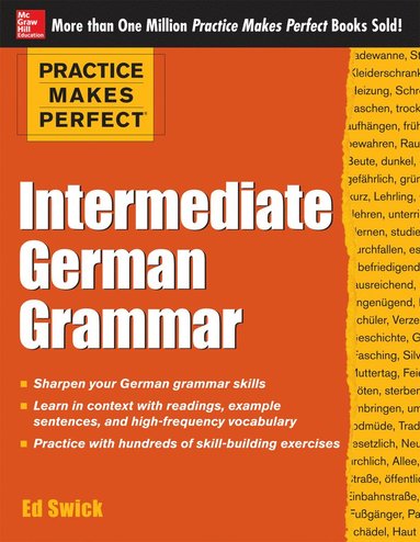 bokomslag Practice Makes Perfect: Intermediate German Grammar