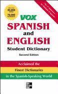 bokomslag Vox Spanish and English Student Dictionary Pb, 2nd Edition