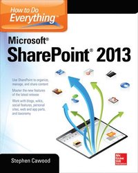 bokomslag How to Do Everything Microsoft SharePoint 2013