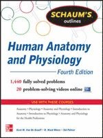 bokomslag Schaum's Outline of Human Anatomy and Physiology