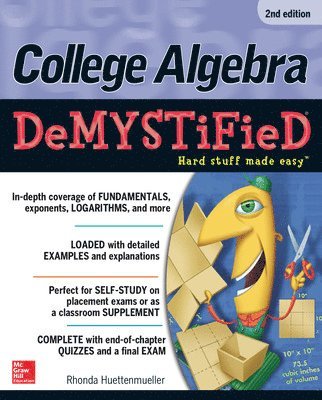 bokomslag College Algebra DeMYSTiFieD, 2nd Edition