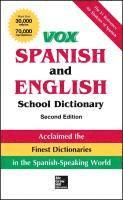 bokomslag Vox Spanish and English School Dictionary, Paperback, 2nd Edition