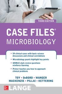 bokomslag Case Files Microbiology, Third Edition