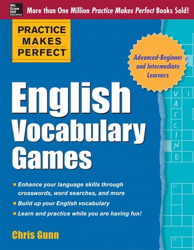 bokomslag Practice Makes Perfect English Vocabulary Games