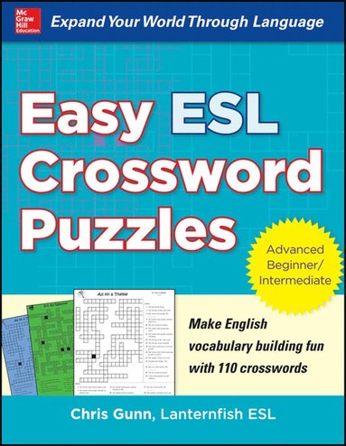 bokomslag Easy ESL Crossword Puzzles