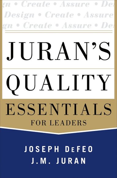 bokomslag Juran's Quality Essentials