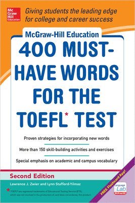 McGraw-Hill Education 400 Must-Have Words for the TOEFL, 2nd Edition 1