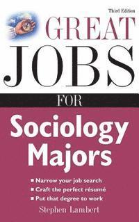 bokomslag Great Jobs for Sociology Majors