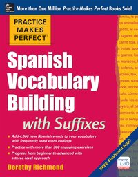 bokomslag Practice Makes Perfect Spanish Vocabulary Building with Suffixes