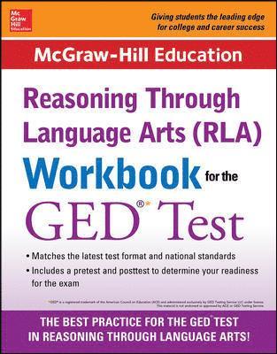 bokomslag McGraw-Hill Education RLA Workbook for the GED Test