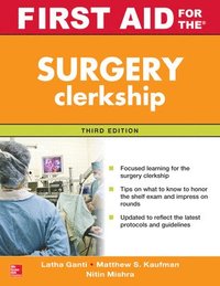 bokomslag First Aid for the Surgery Clerkship, Third Edition