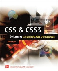 bokomslag CSS & CSS3: 20 Lessons to Successful Web Development