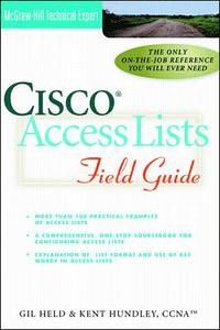 bokomslag Cisco Access Lists Field Guide