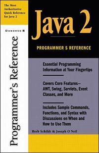 bokomslag Java 2 Programmer's Reference