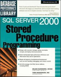 bokomslag SQL Server 2000 Stored Procedure Programming