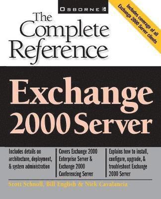 Joshua Konkle, Scott Schnoll, Michael Cooper - Exchange 2000 Server, Häftad