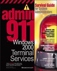 bokomslag Admin911: Windows 2000 Terminal Services