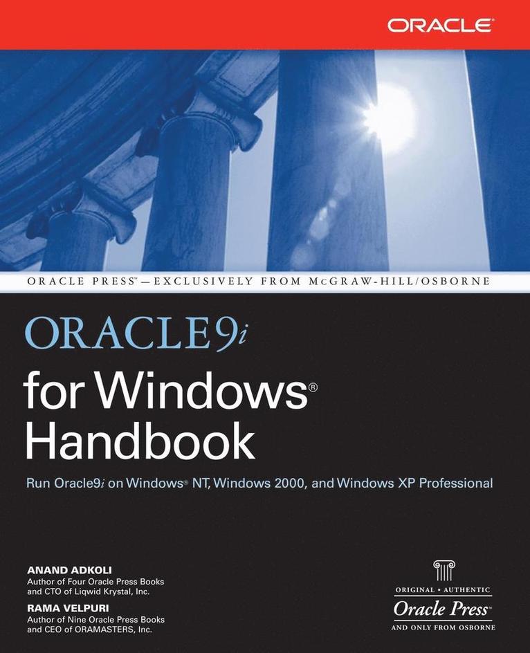 Oracle9I For Windows Handbook 1