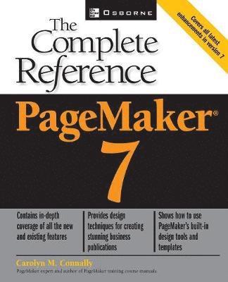 Carolyn M. Connally - PageMaker 7, Häftad