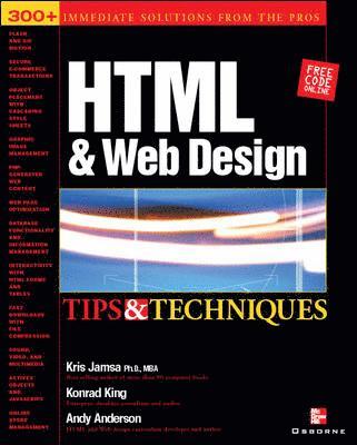 HTML & Web Design Tips & Techniques, Häftad